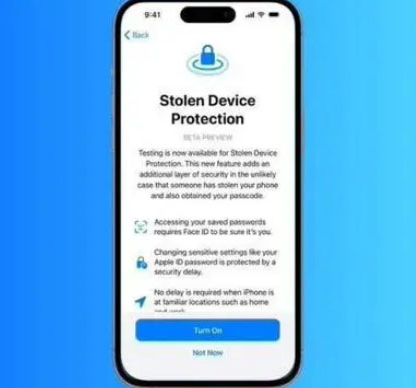 卧龙苹果授权维修店分享被盗设备保护功能开启方法 