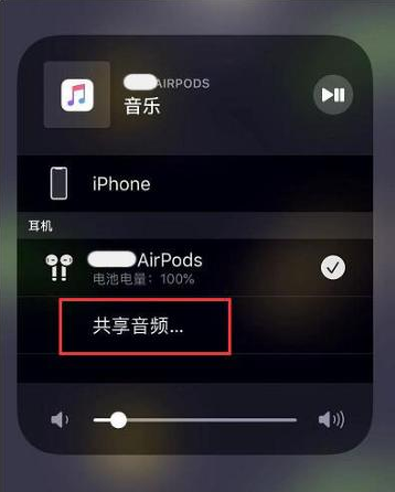 卧龙苹果14音频维修点分享iPhone14音频共享设置方法 