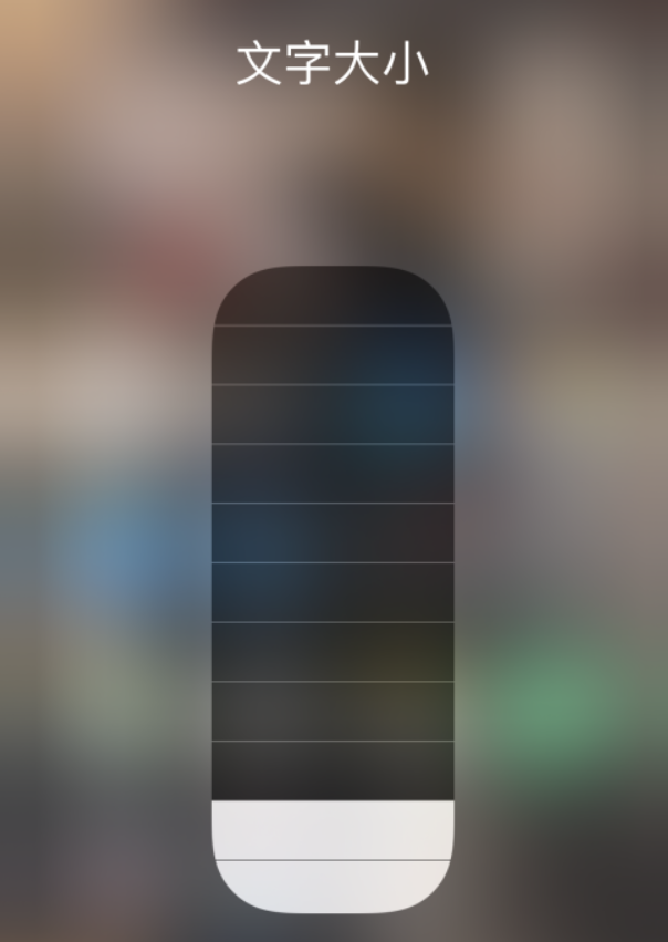 卧龙苹果手机维修分享小技巧：在 iPhone 控制中心快速调节字体大小 