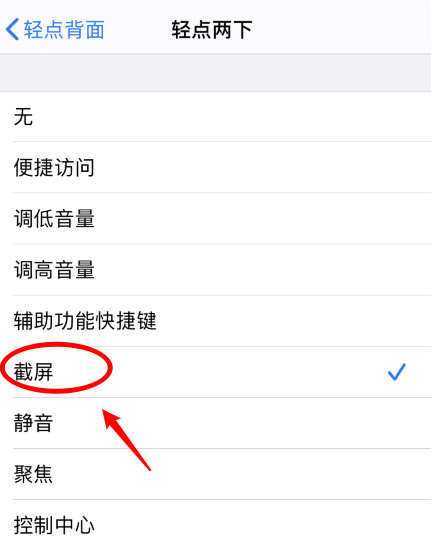 卧龙苹果手机维修分享iPhone12如何启用双击截屏 